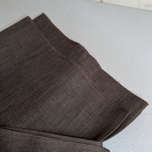 Enro Dark Brown Men’s Dress Slack Pants Formal Suit Khaki Office Casual Work NWT - Picture 8 of 11